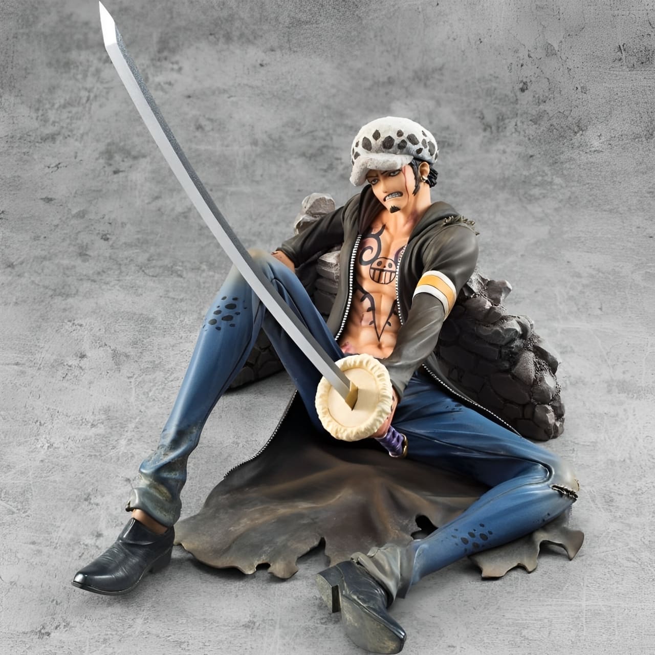 figurine one piece trafalgar law down 1