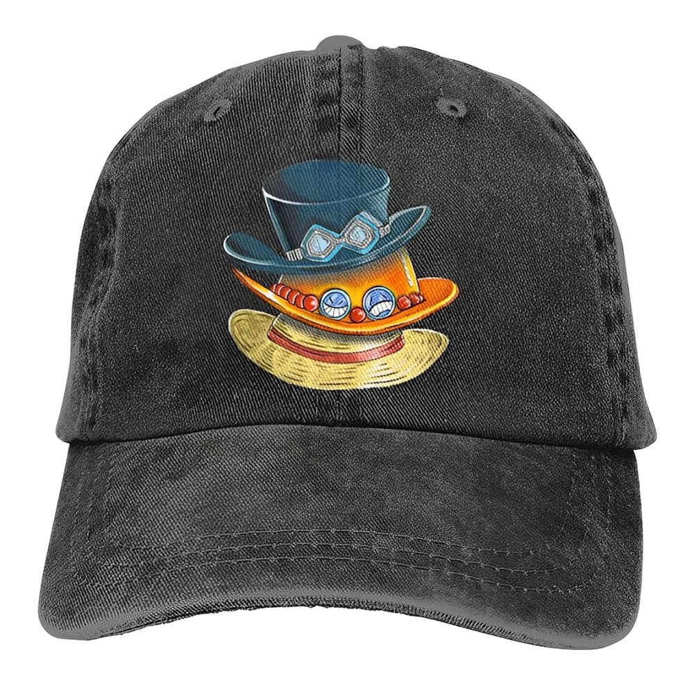 casquette one piece brothers hats luffy ace sabo 6