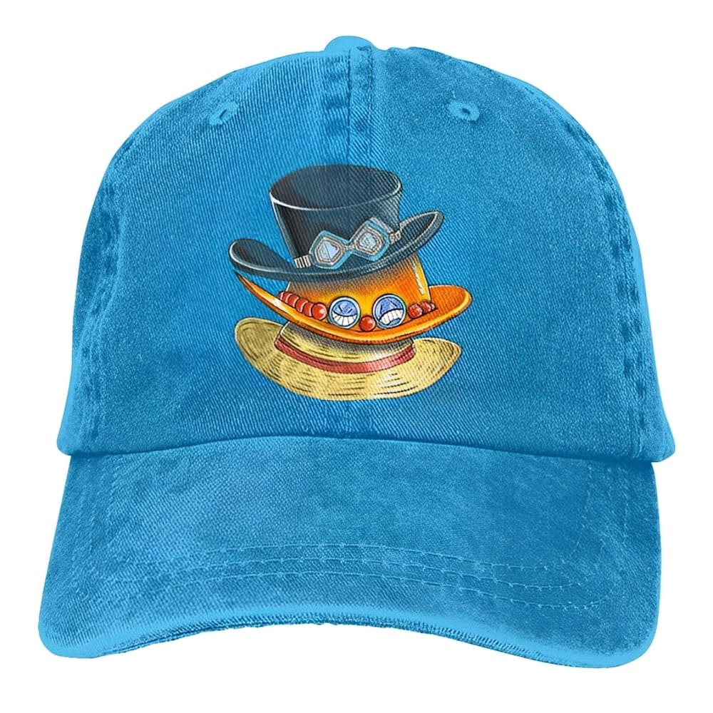 casquette one piece brothers hats luffy ace sabo 3