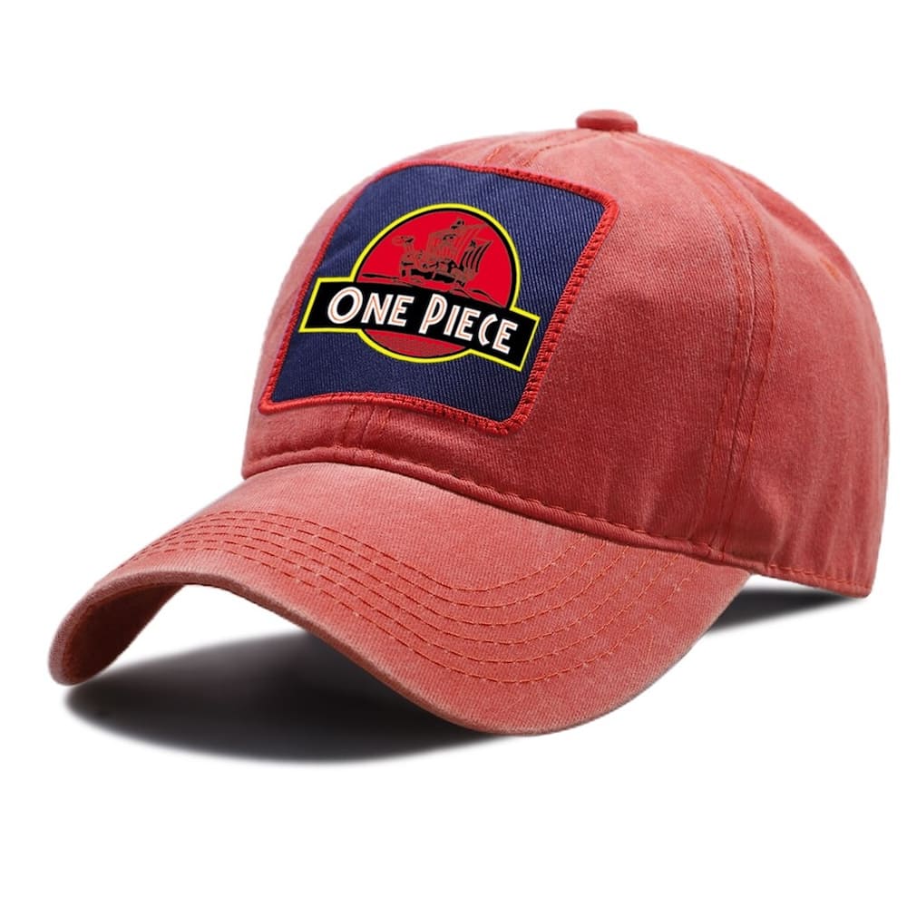 casquette one piece jurassic park vogue merry orange