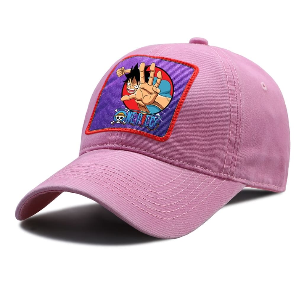 casquette one piece luffy attaque violet