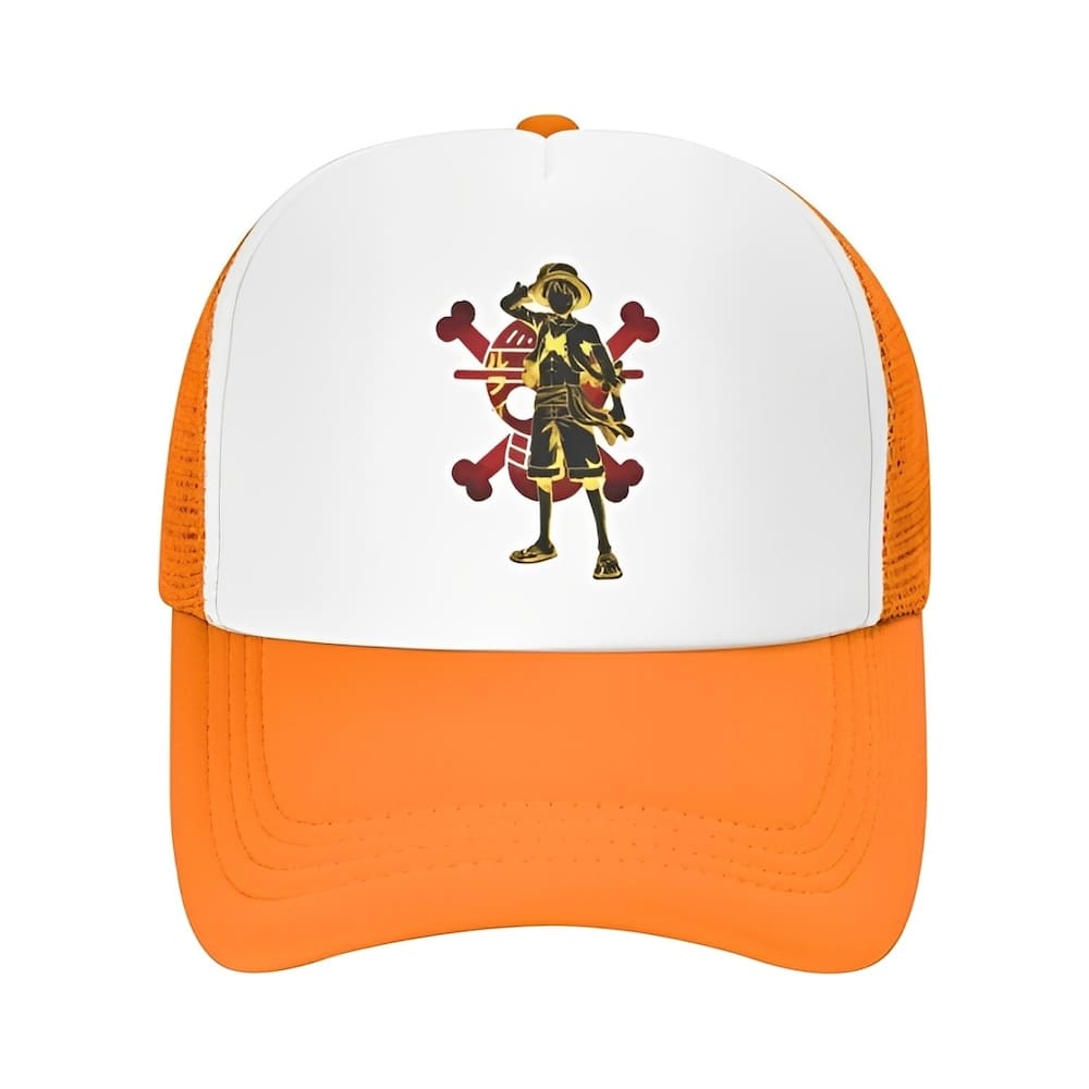 casquette one piece monkey luffy gold 8