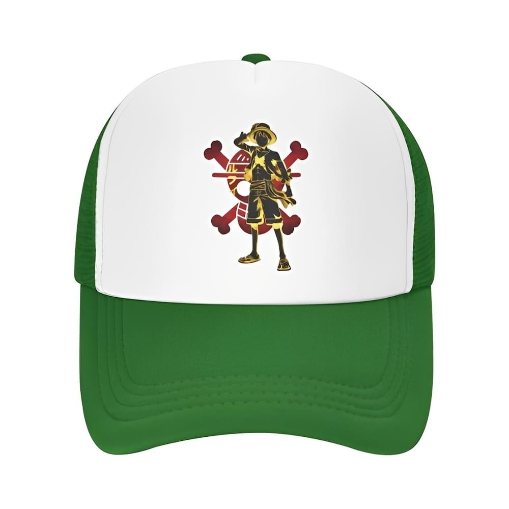 casquette one piece monkey luffy gold 1