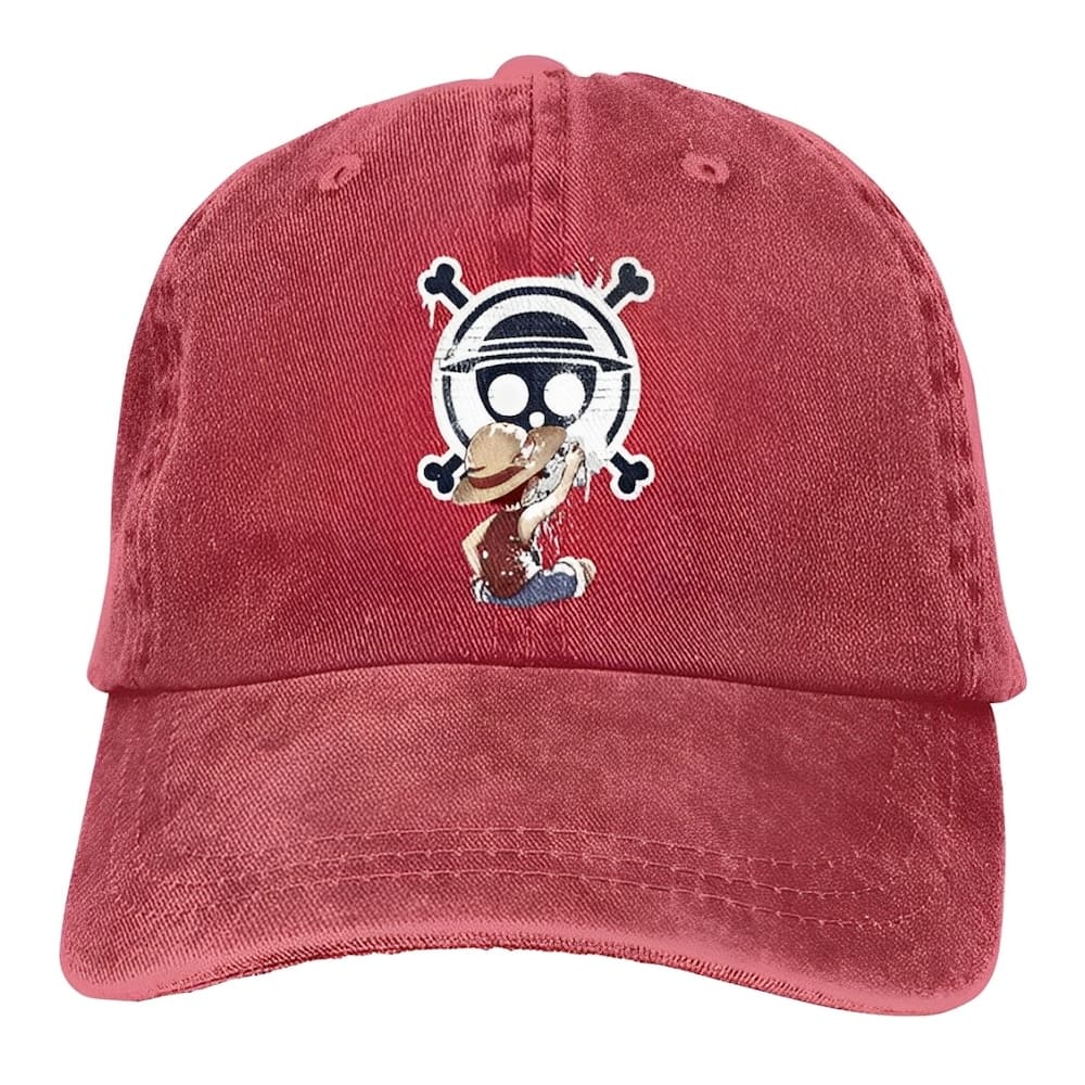 casquette one piece luffy painting 5