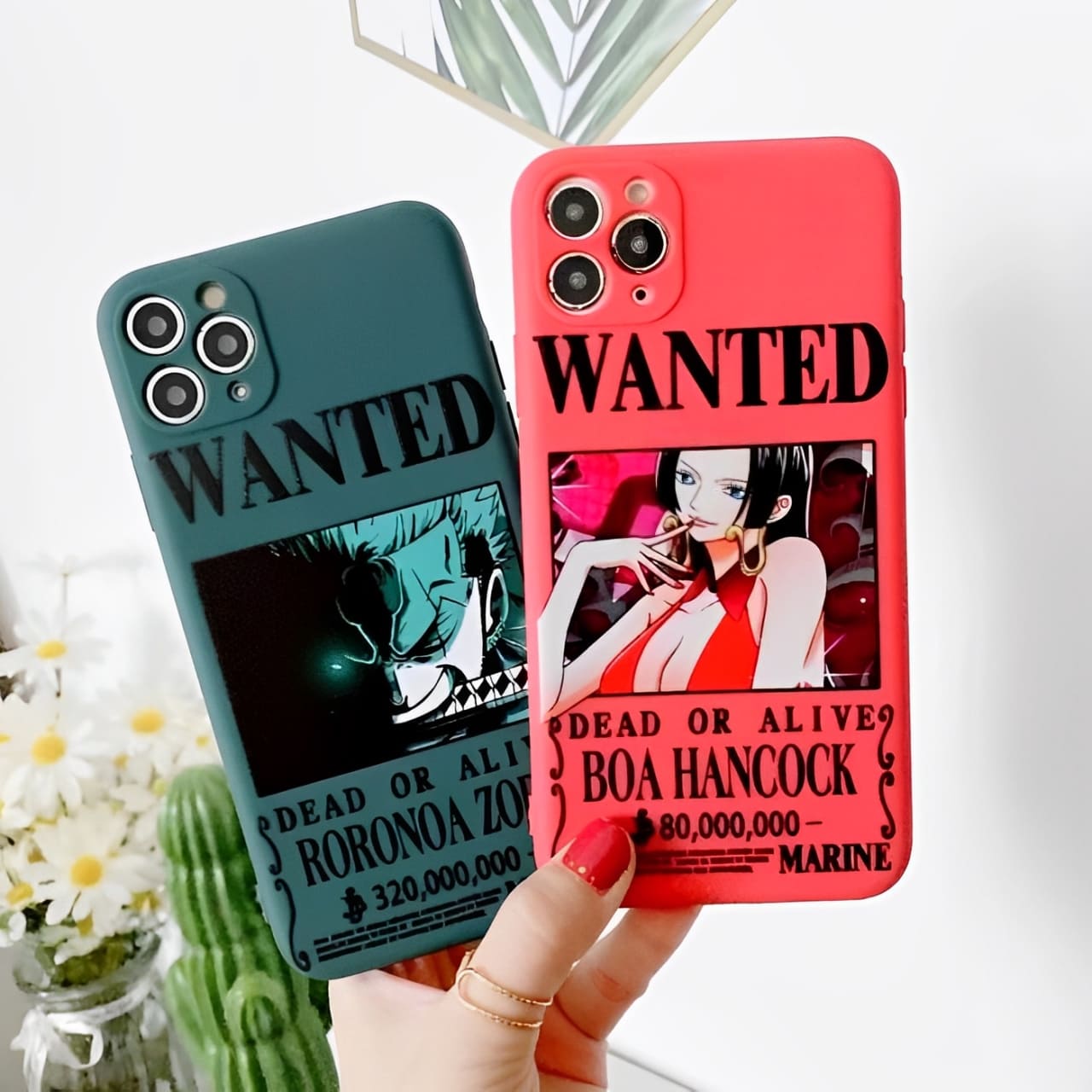 coque iphone one piece affiche wanted 2