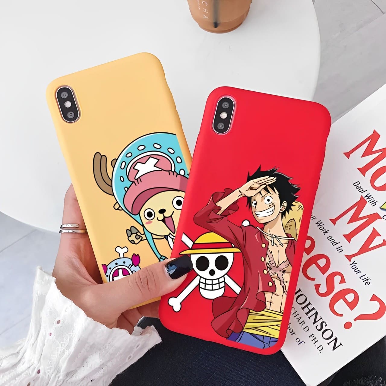coque iphone one piece candy luffy chopper 1