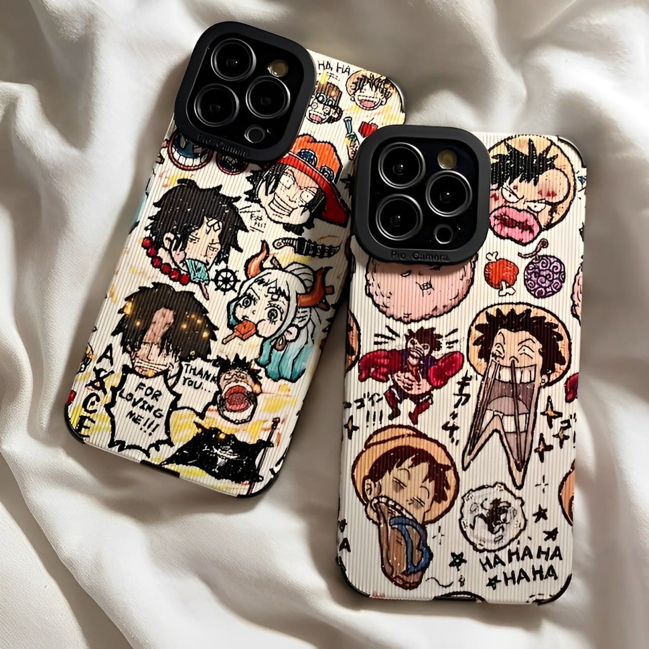 coque iphone one piece cartoon faces 5