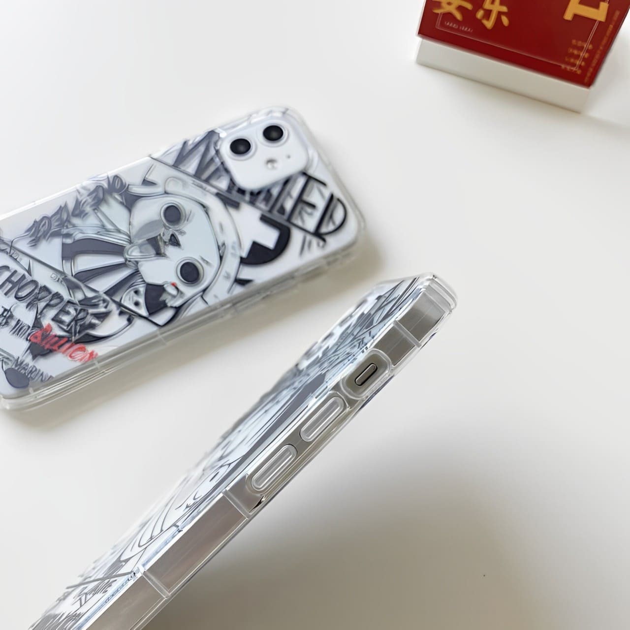 coque iphone one piece clear wanted 5