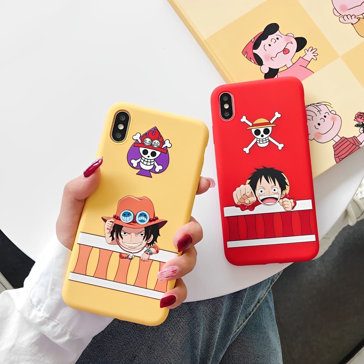 coque iphone one piece color 2
