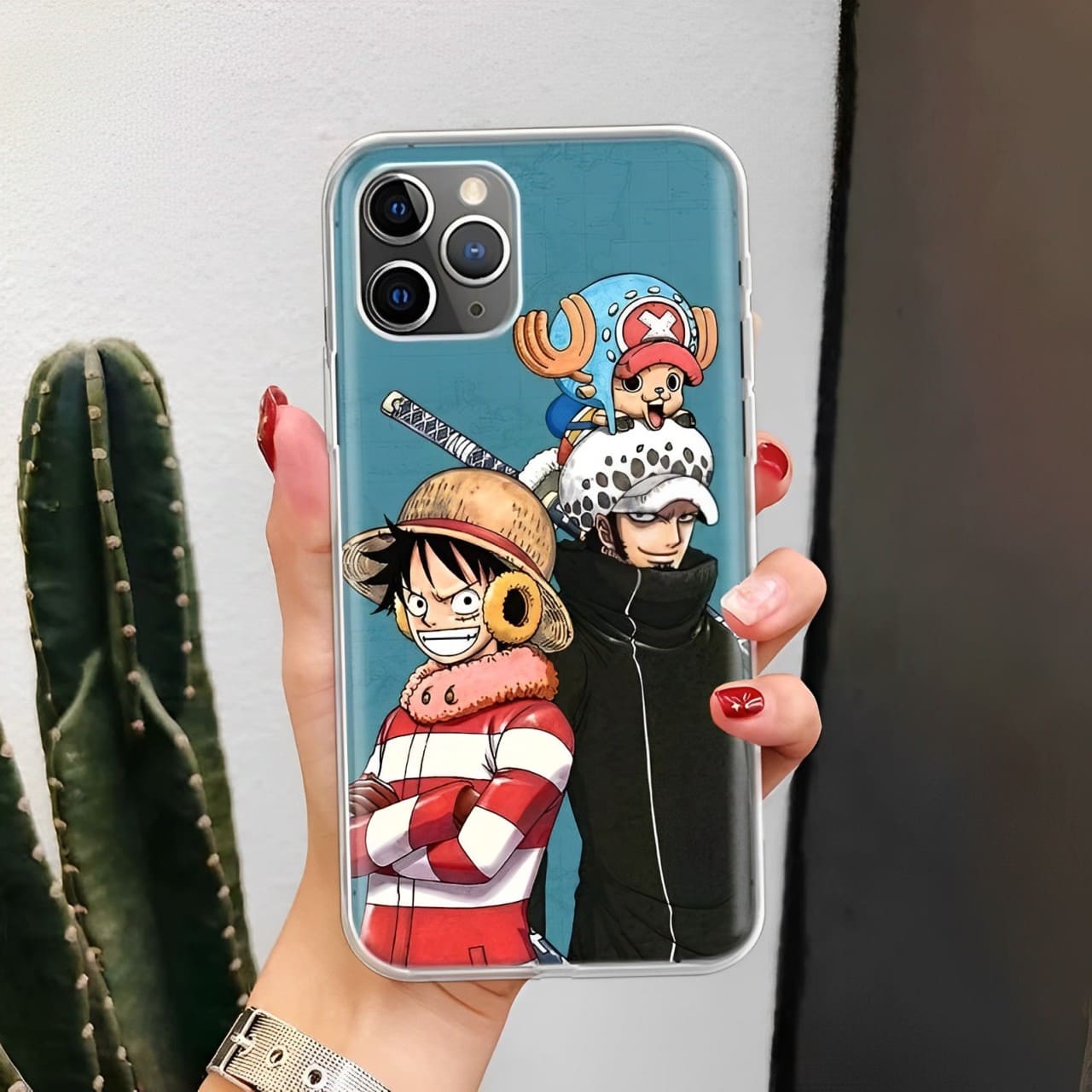 coque iphone one piece luffy law 3