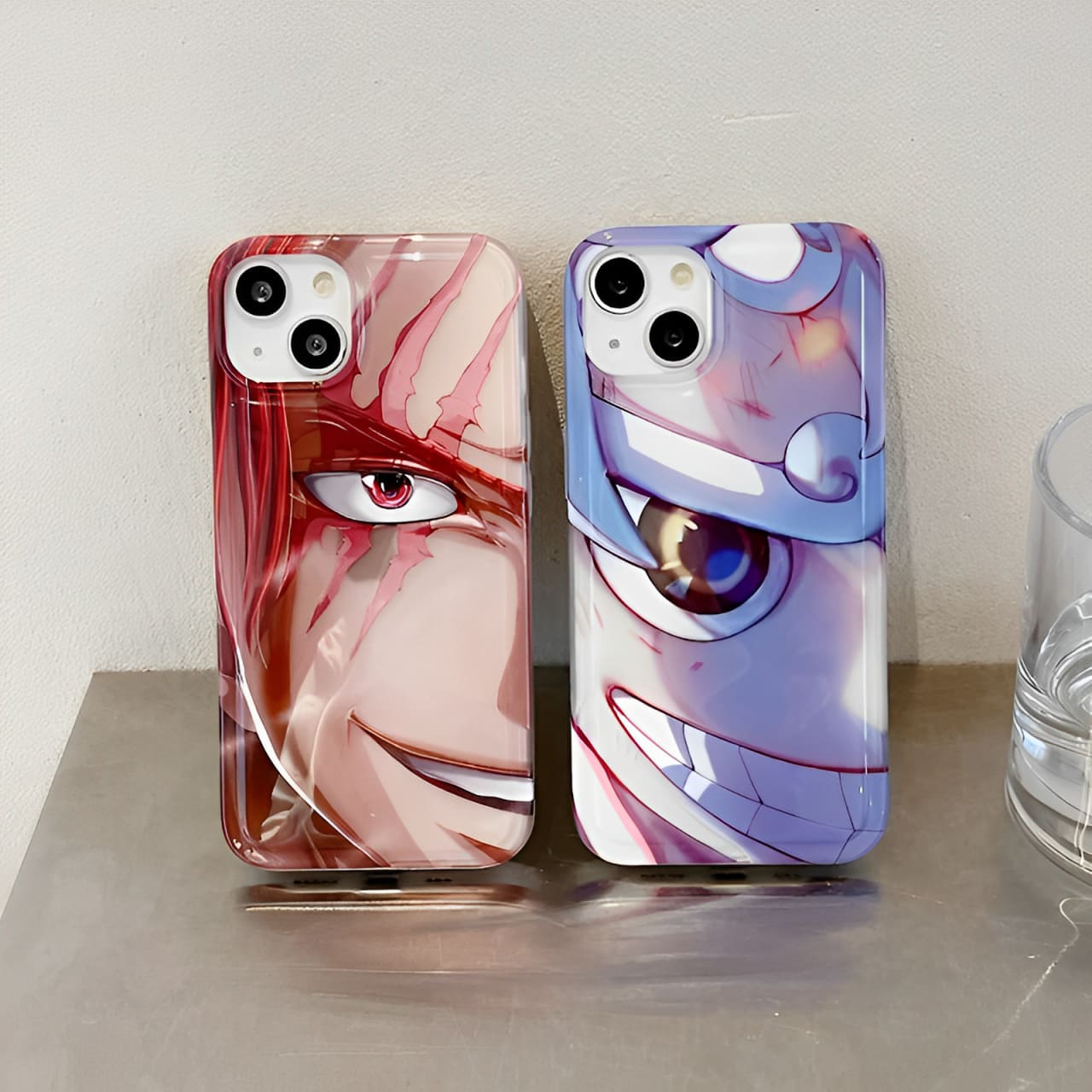 coque iphone one piece luffy shanks 1