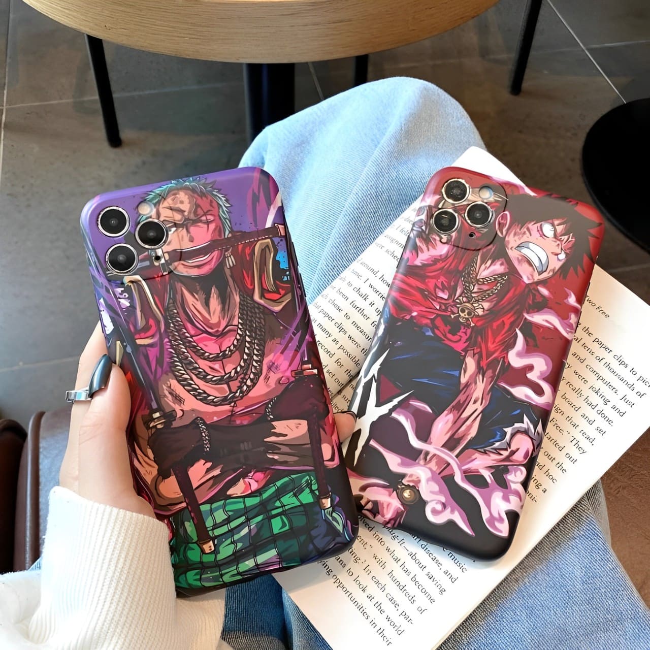 coque iphone one piece luffy zoro fight 7