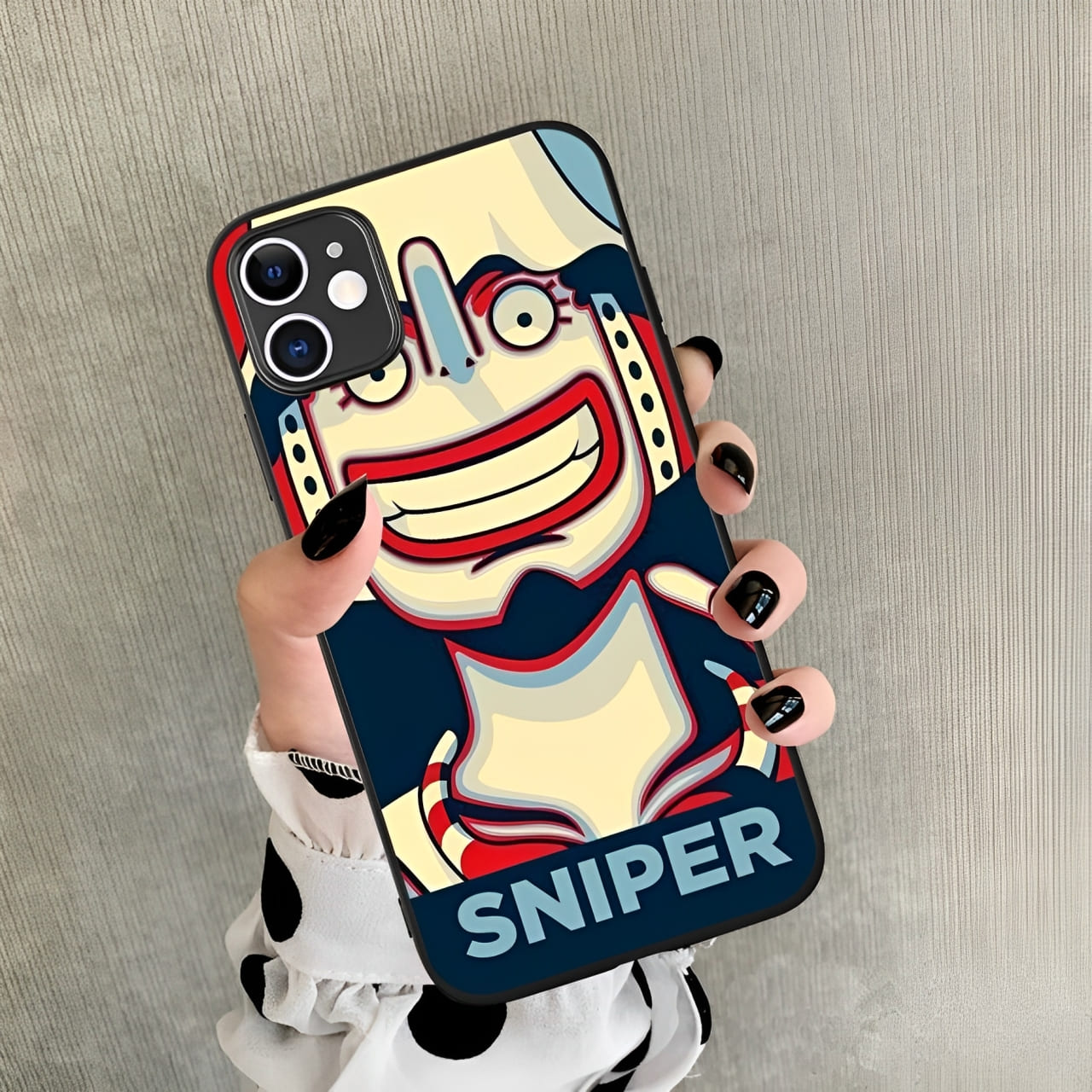 coque iphone one piece portrait equipage usopp