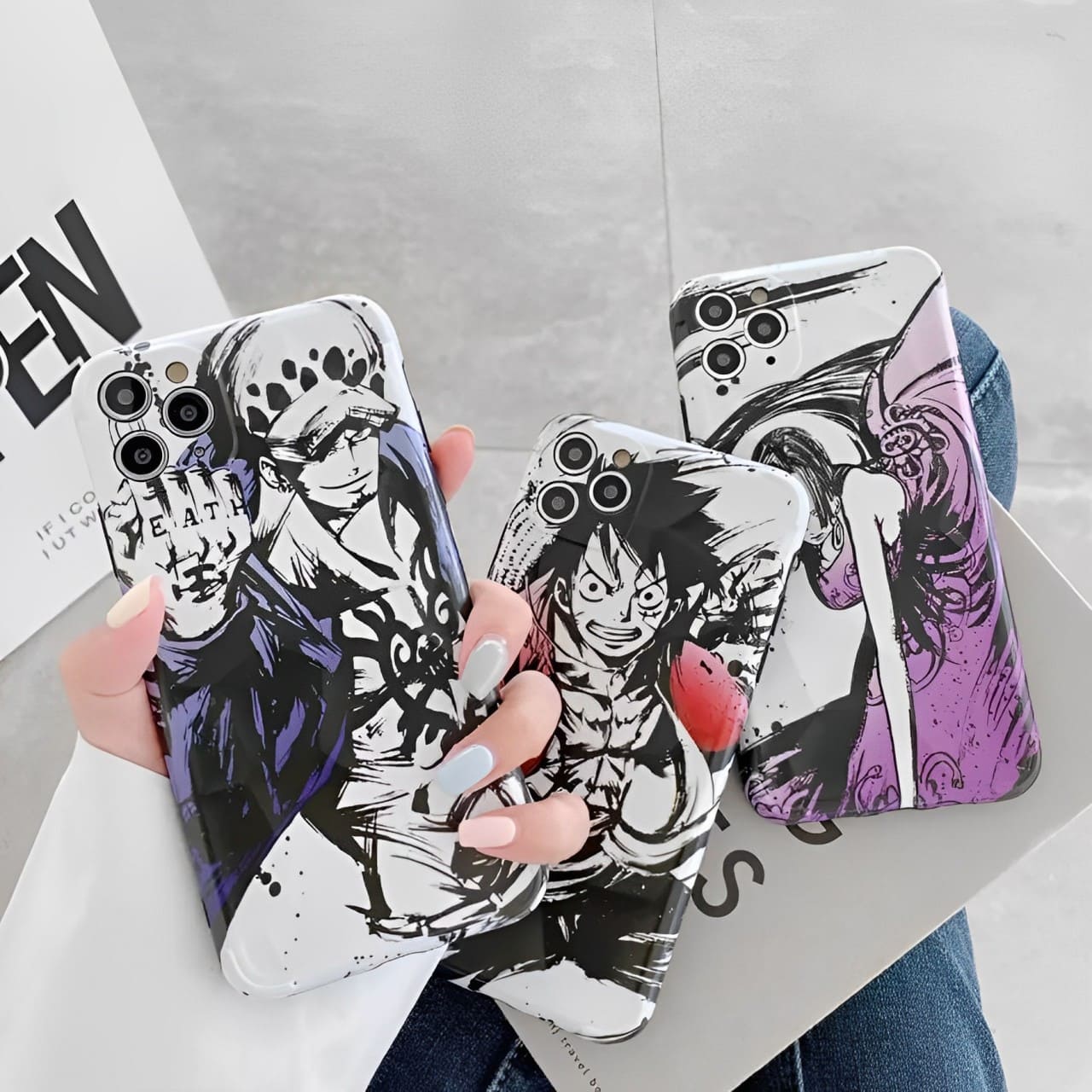 coque iphone one piece storm 1
