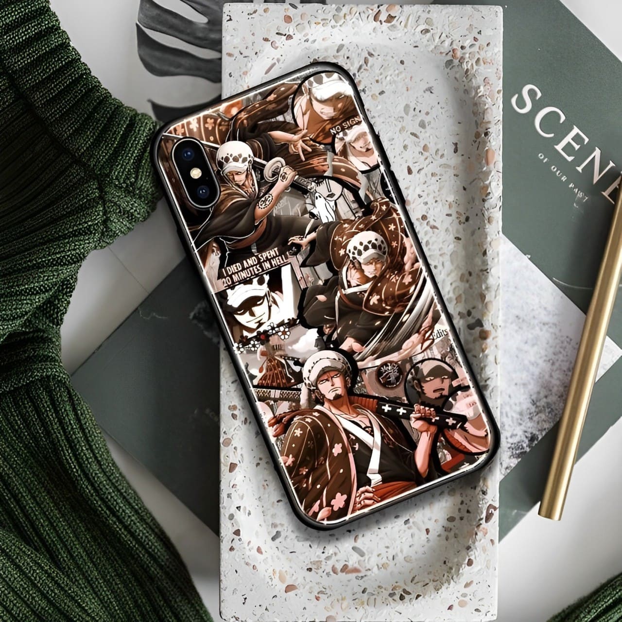 coque iphone one piece story wano traflagar law 4