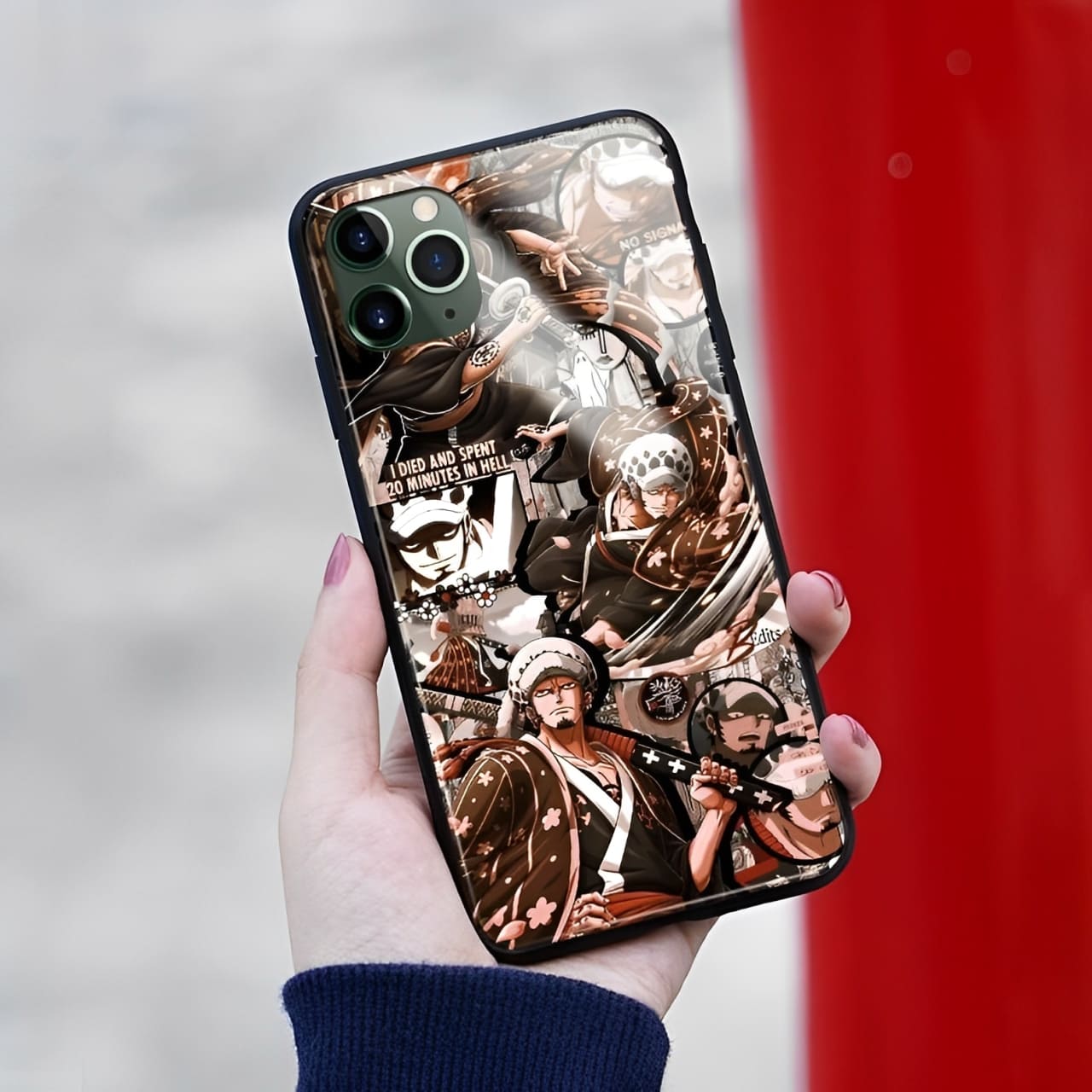 coque iphone one piece story wano traflagar law 3