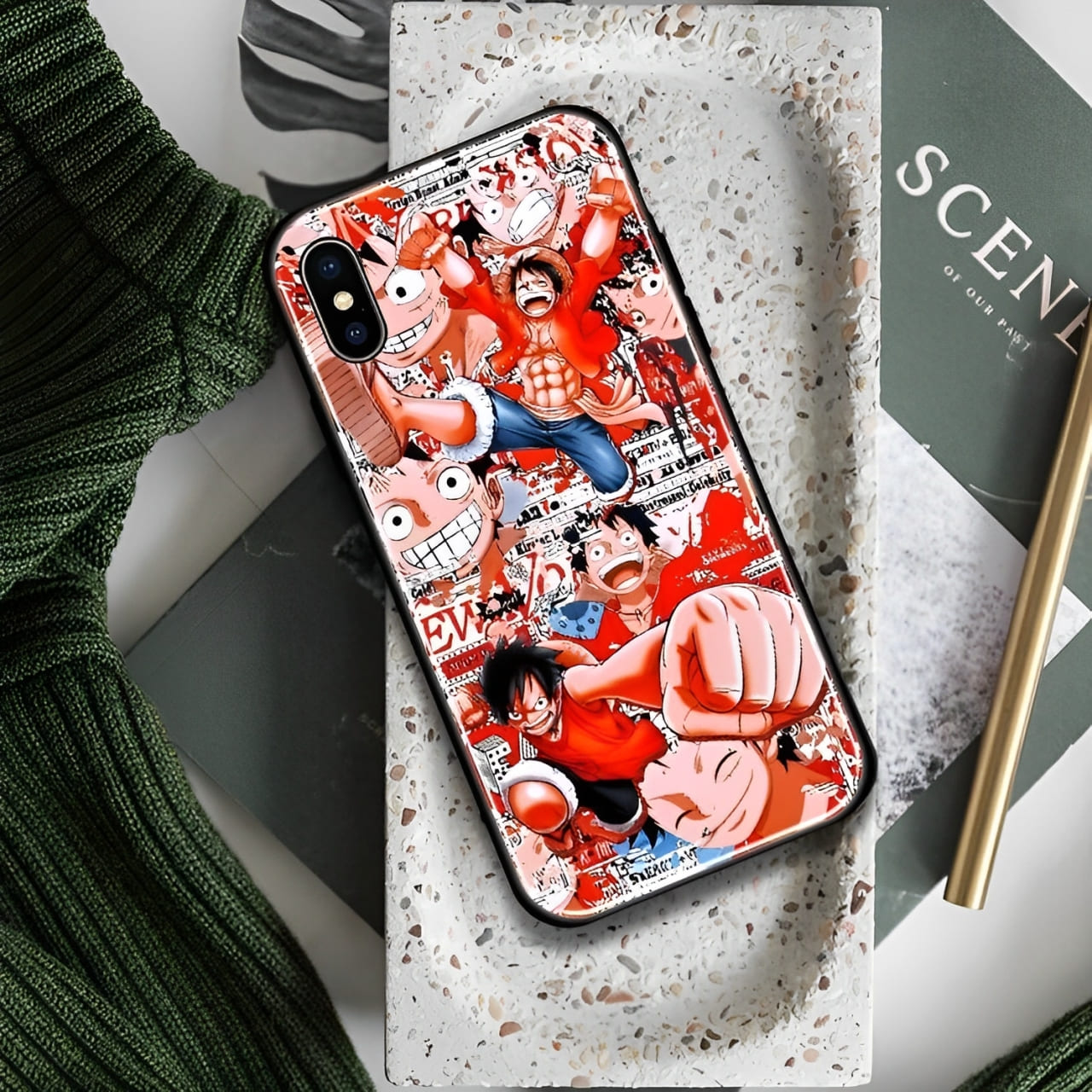 coque iphone one piece story monkey luffy 3