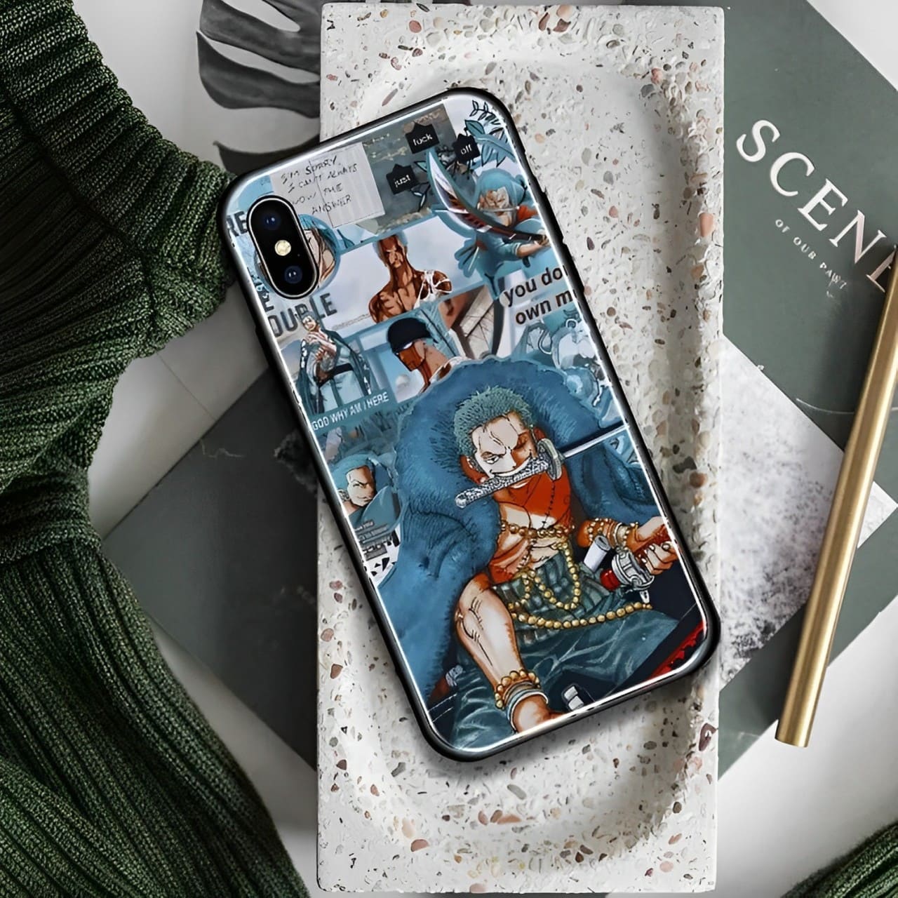 coque iphone one piece story roronoa zoro 4