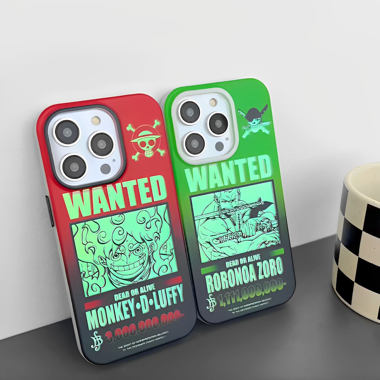 coque iphone one piece wanted 7