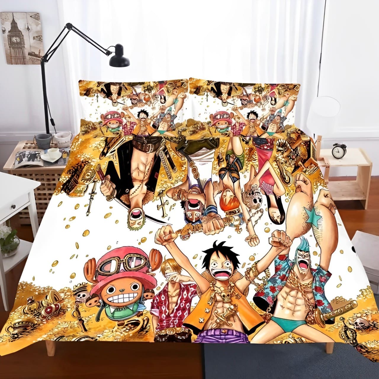 parure lit treasure tresor one piece 2