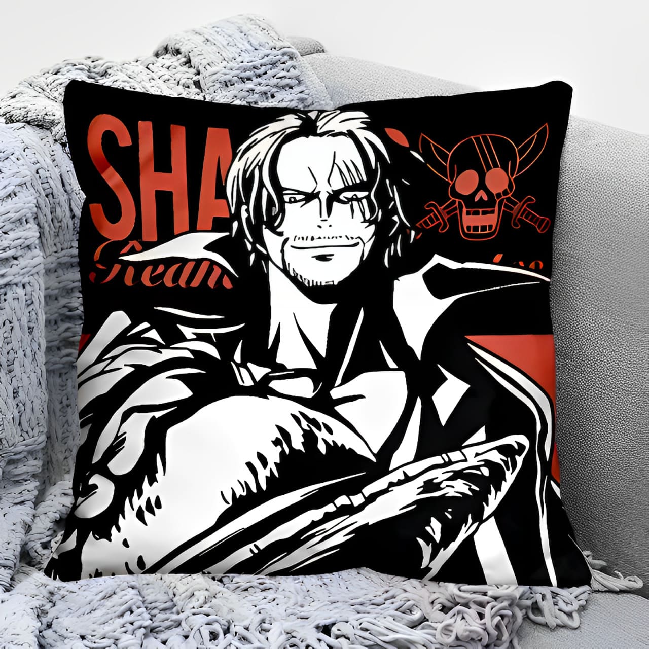 taie oreiller one piece character shanks