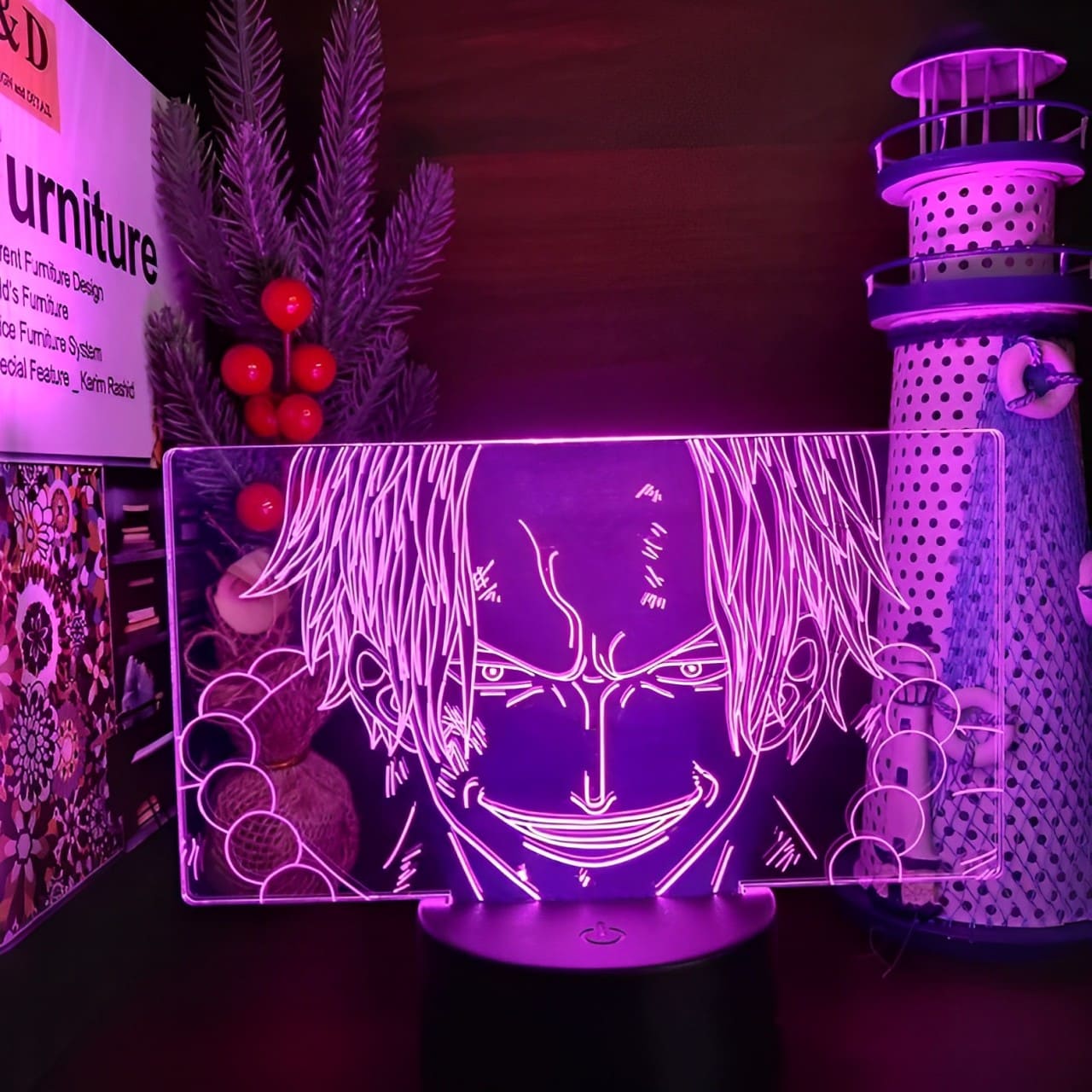 lampe 3d one piece portgas ace marine ford 1