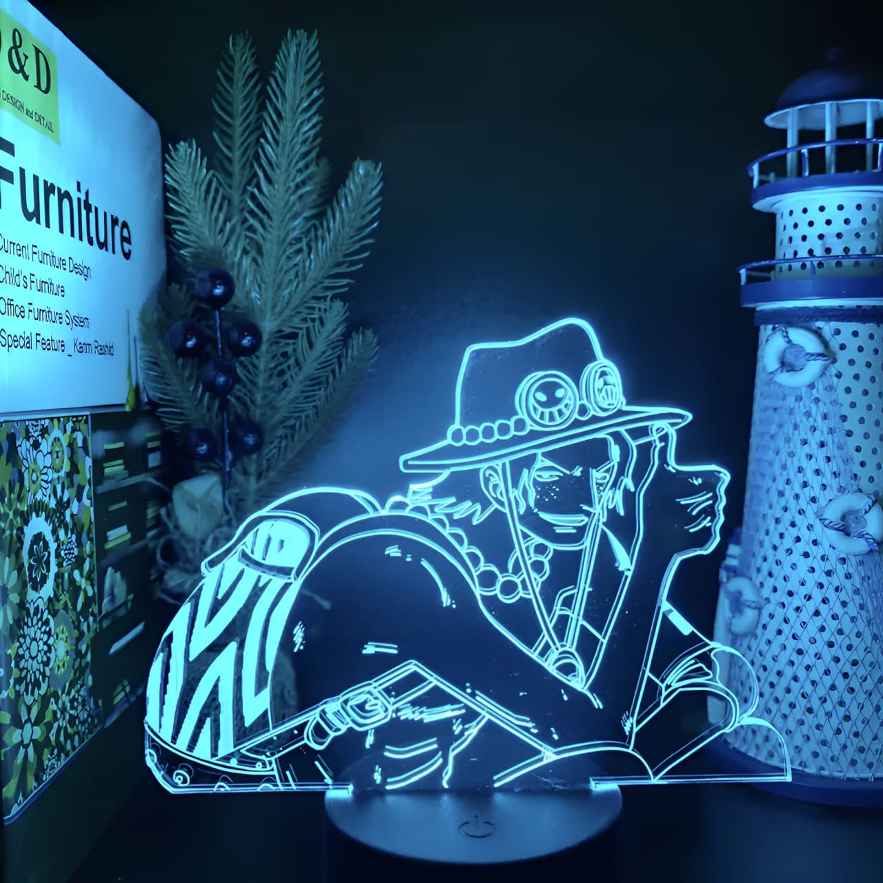 lampe 3d one piece ace thumb 1