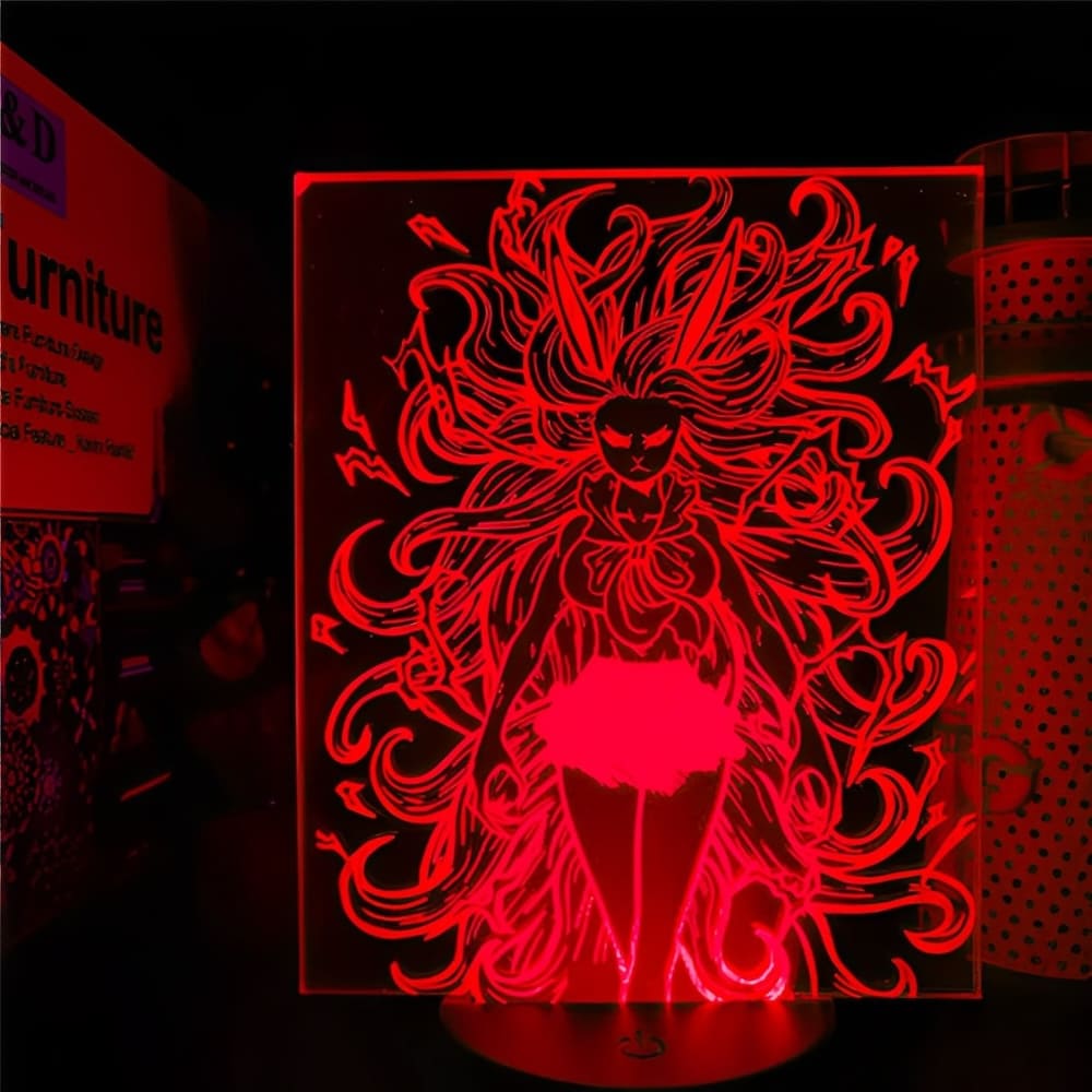lampe 3d one piece carrot sulong red