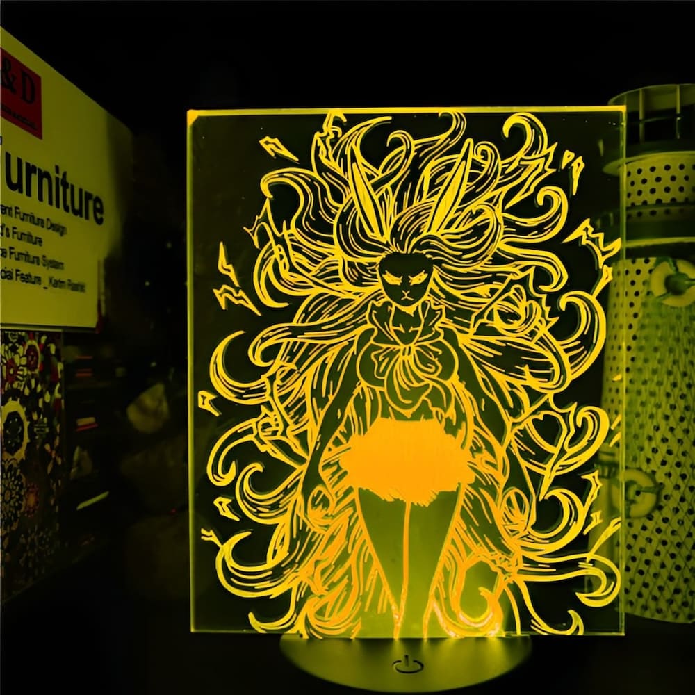 lampe 3d one piece carrot sulong yellow