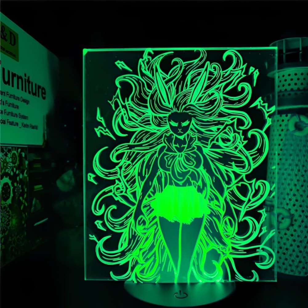 lampe 3d one piece carrot sulong green