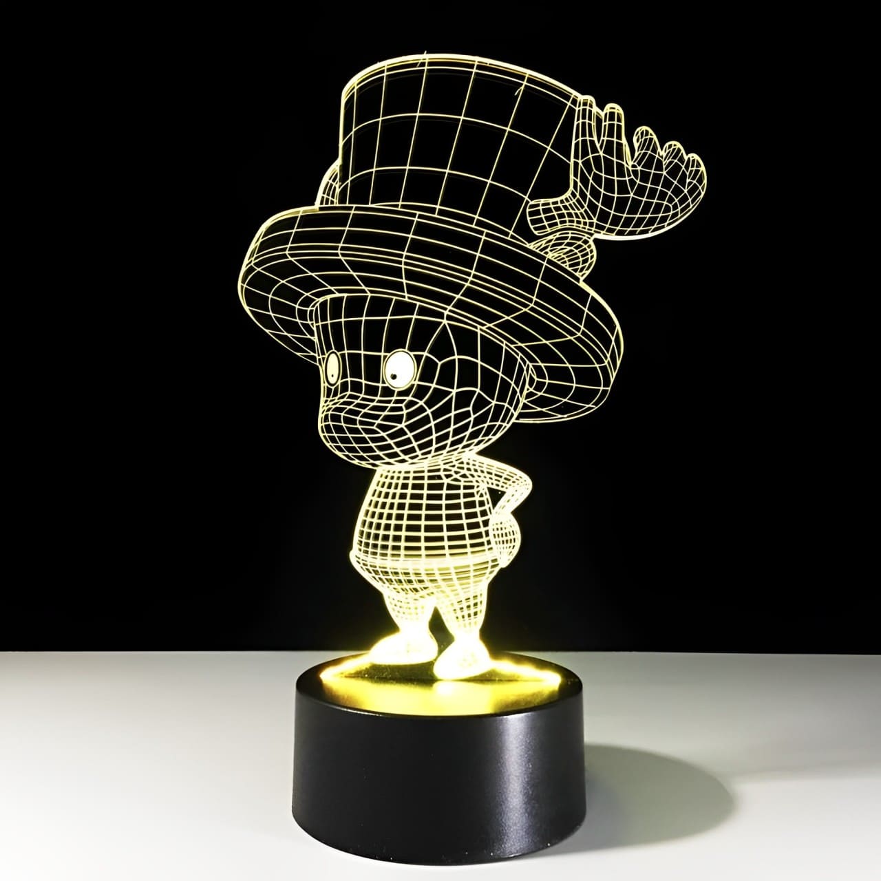 lampe 3d one piece tony chopper jaune