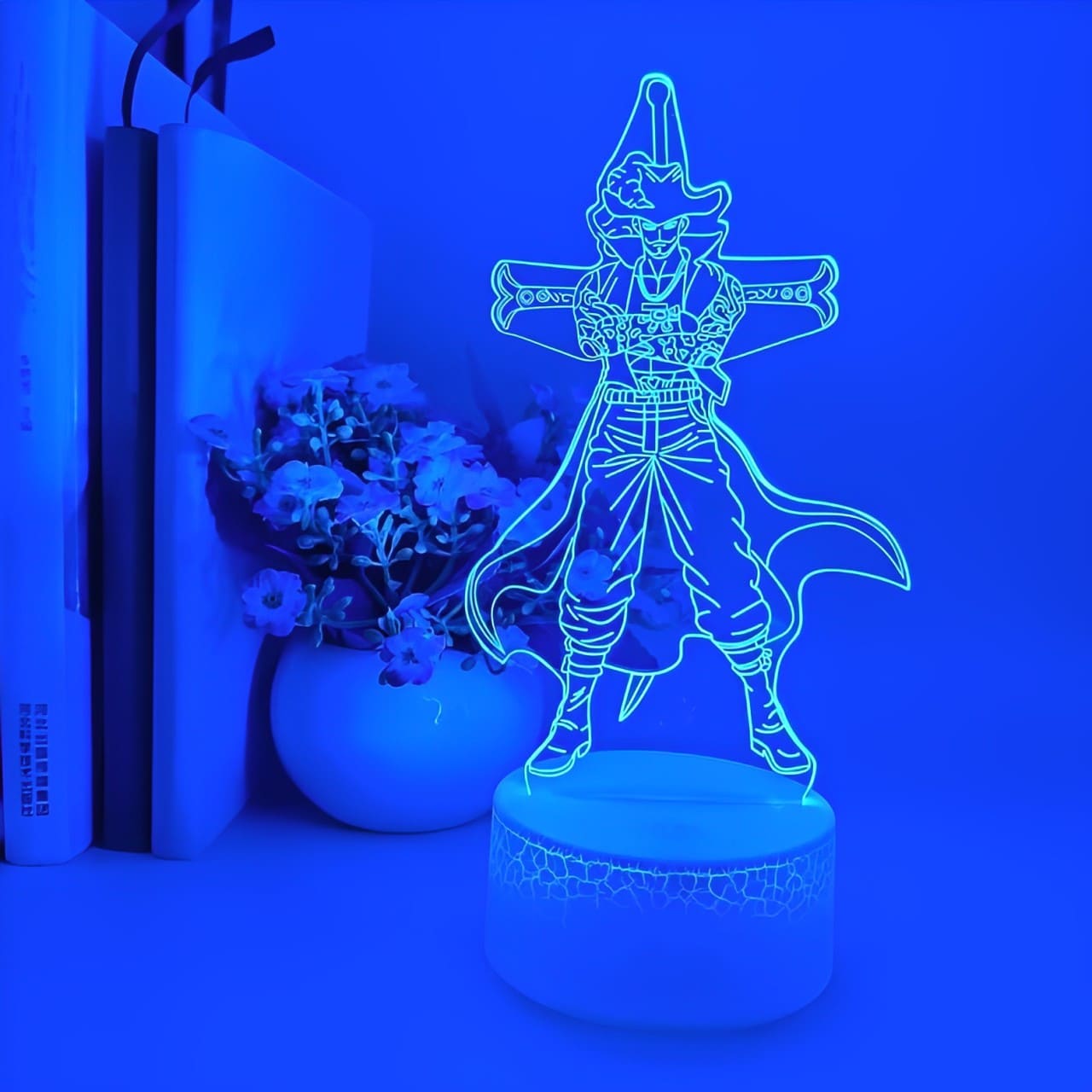 lampe 3d one piece dracule mihawk capitaine corsaire 4