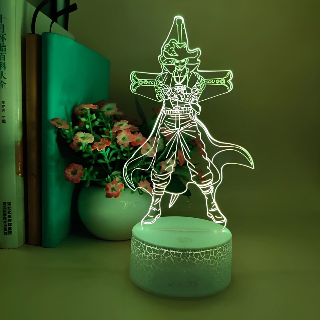 lampe 3d one piece dracule mihawk capitaine corsaire 5