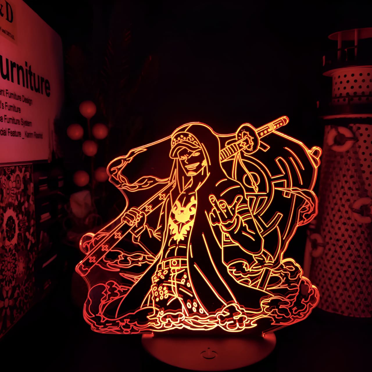 lampe 3d one piece law room 5