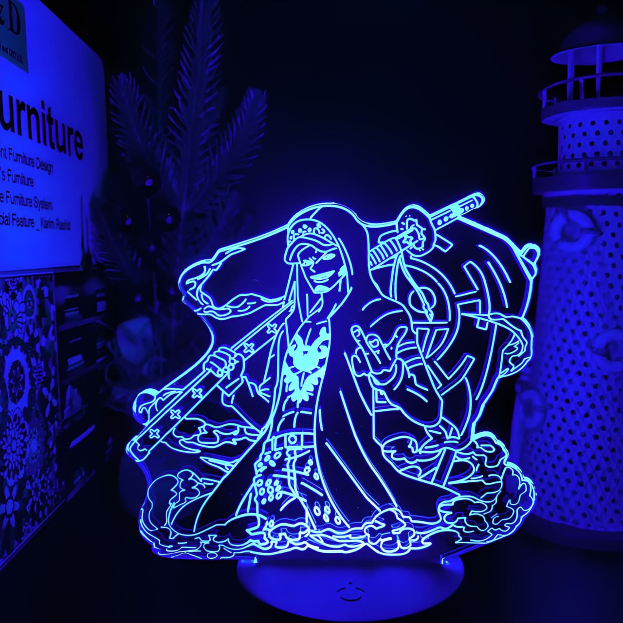 lampe 3d one piece law room 4