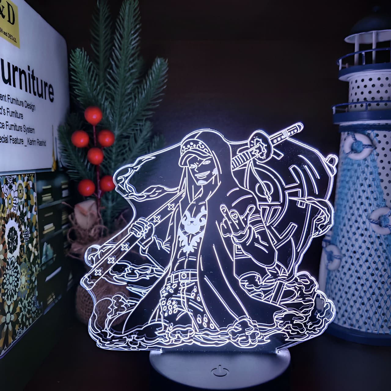 lampe 3d one piece law room 3