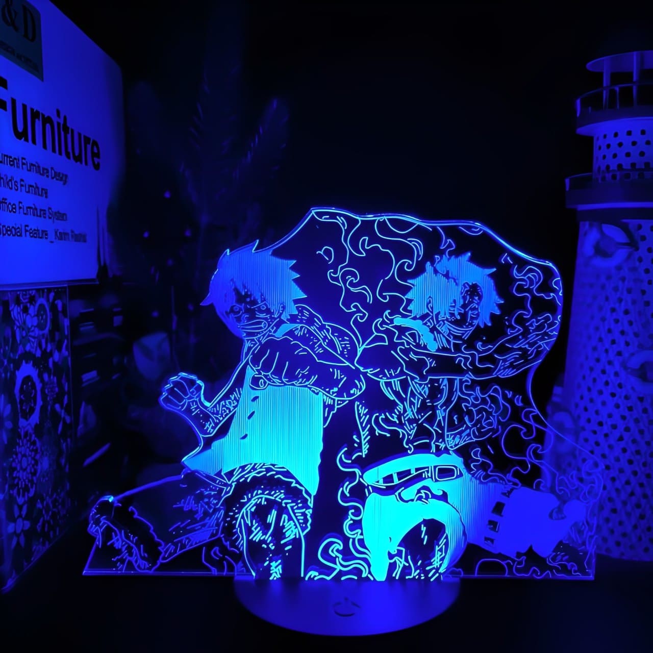lampe 3d one piece monkey luffy portgas ace 1