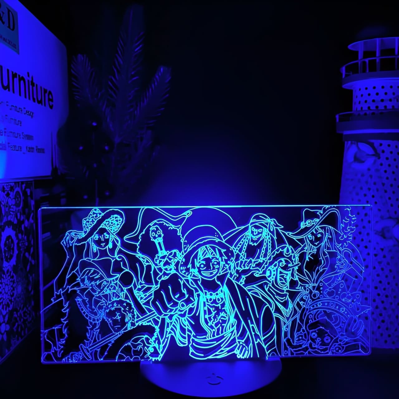 lampe 3d one piece mugiwara pirate 4