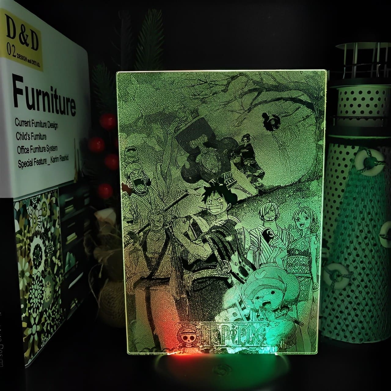lampe 3d one piece mugiwara wano 4
