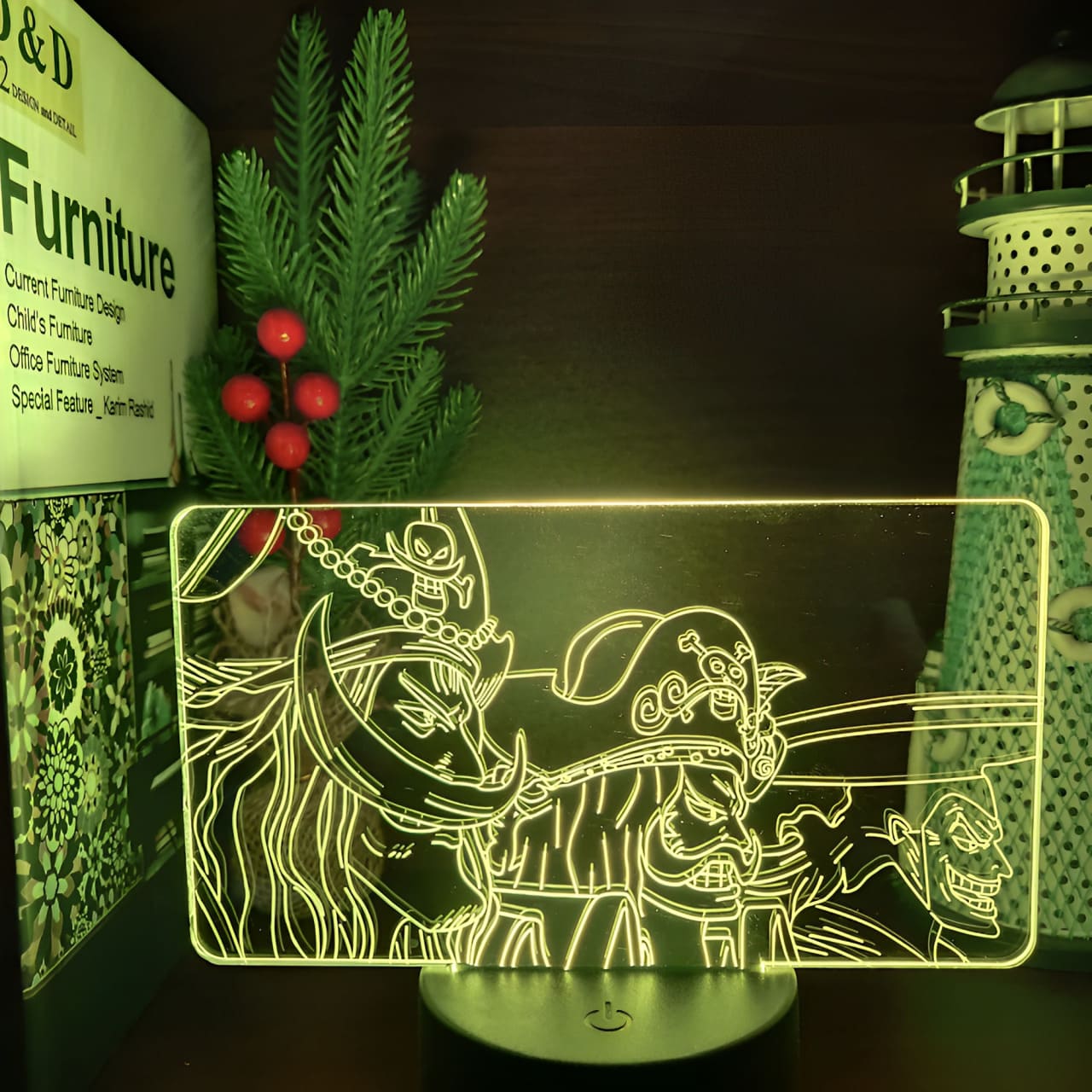 lampe 3d one piece newgate roger oden 2