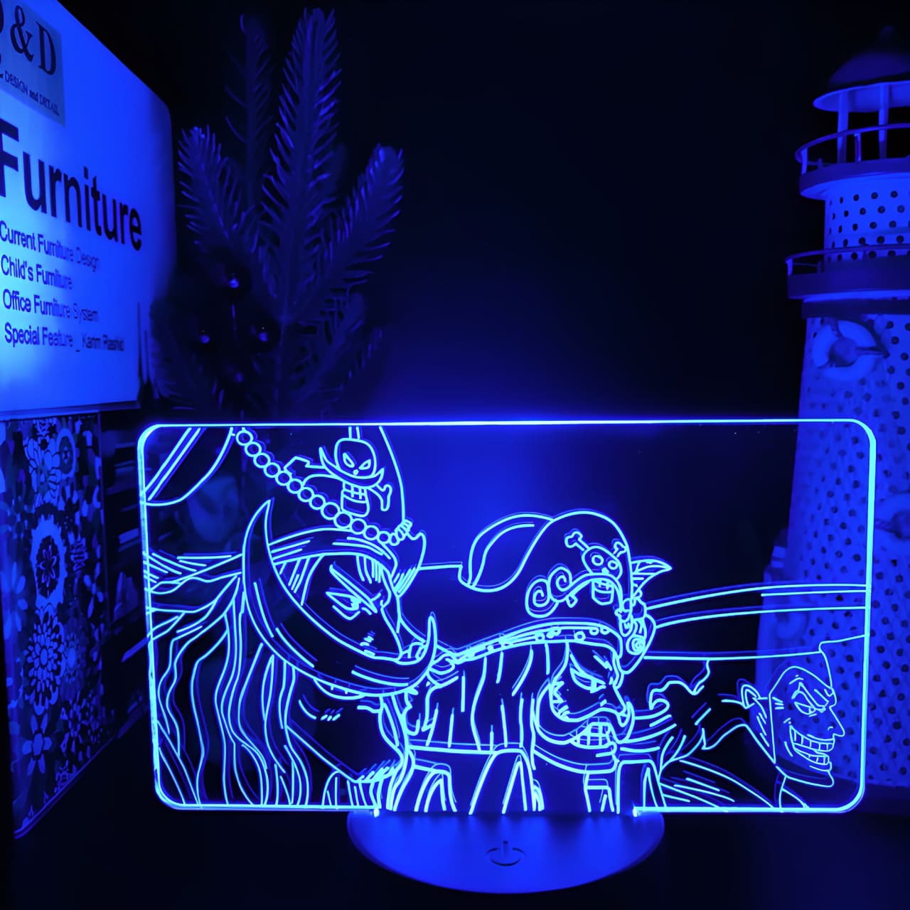 lampe 3d one piece newgate roger oden 4