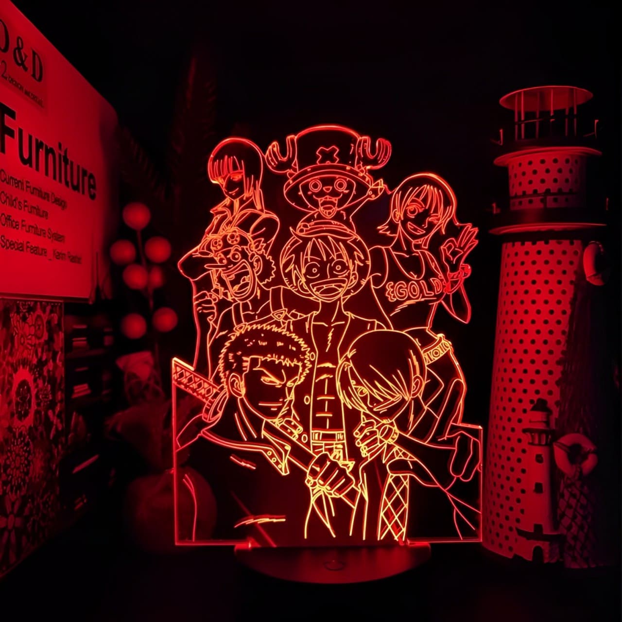 lampe 3d one piece seven mugiwara 4
