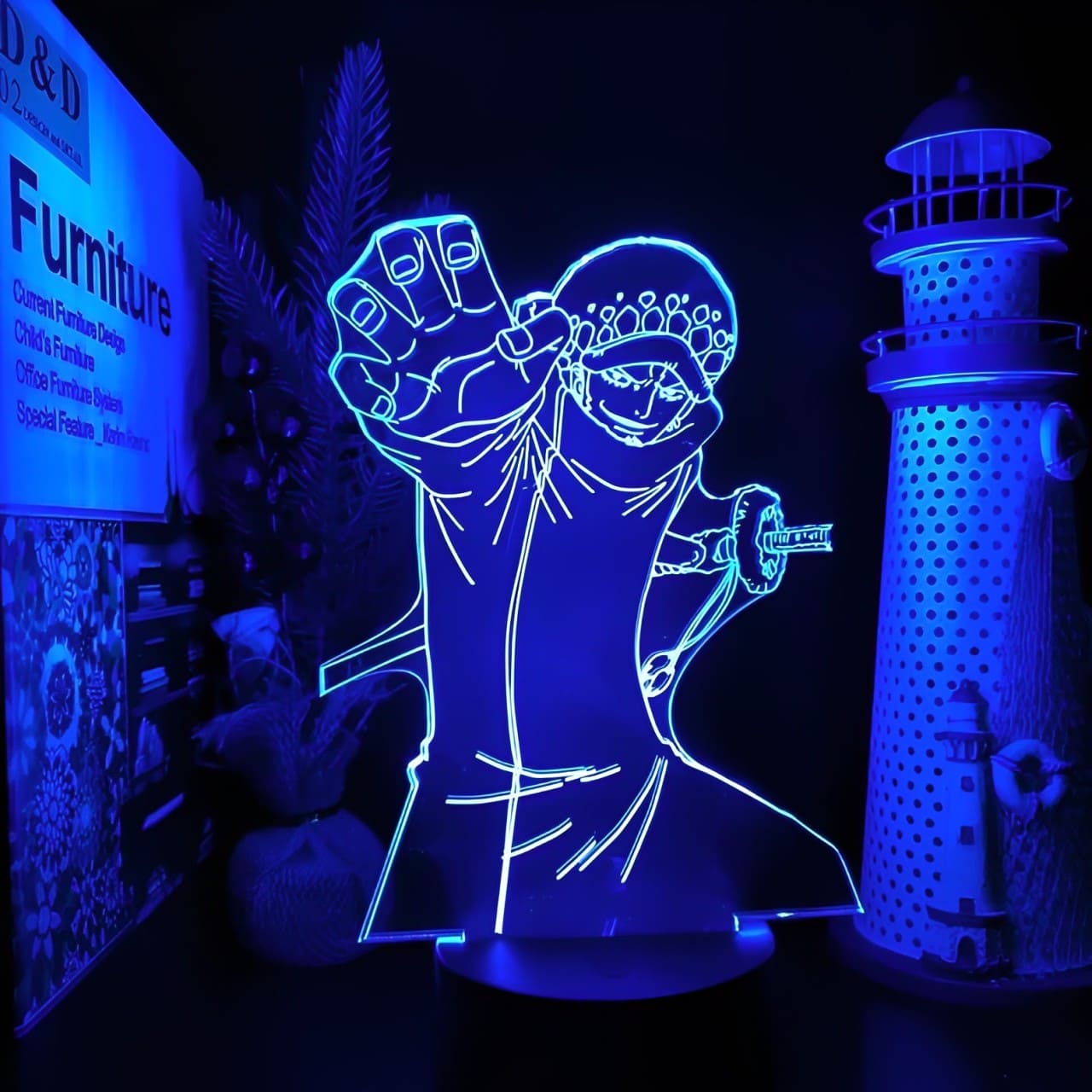 lampe 3d one piece trafalgar law 4
