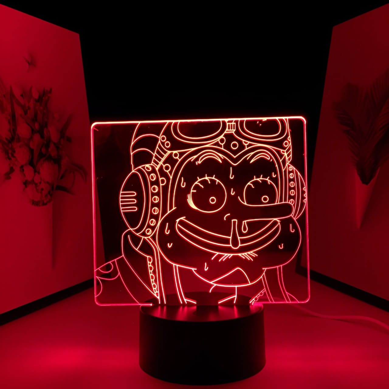 lampe 3d one piece usopp face 3