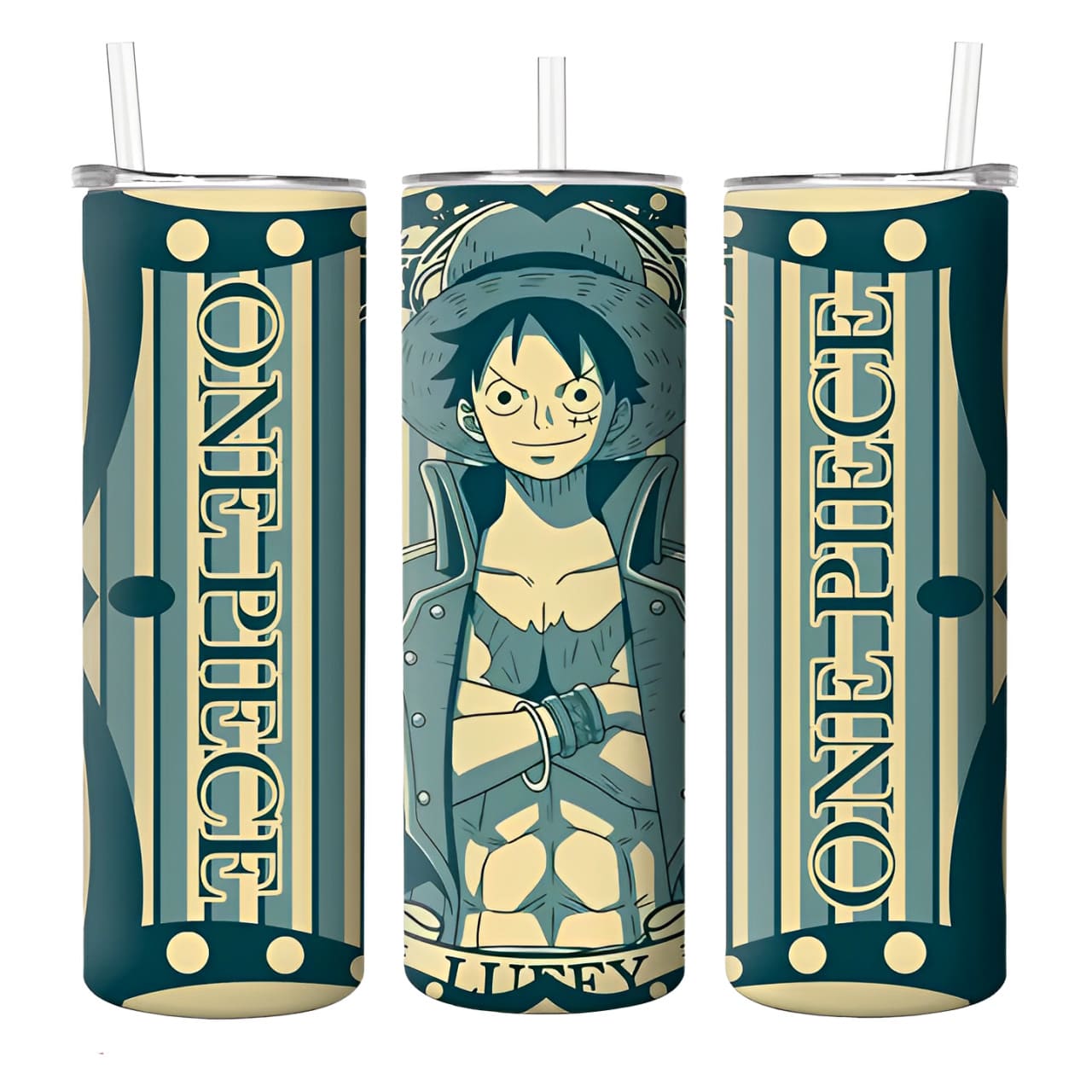 gourde one piece mugiwara pirate luffy