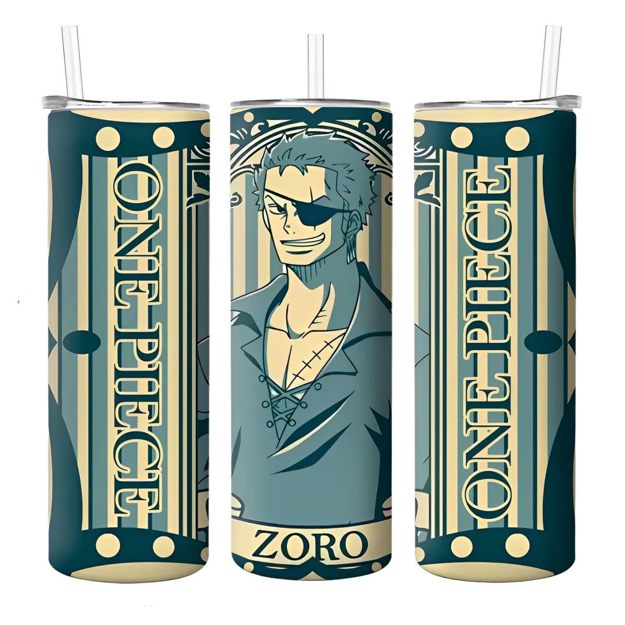 gourde one piece mugiwara pirate zoro