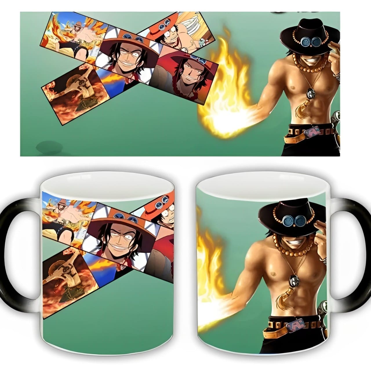 mug one piece portgas ace