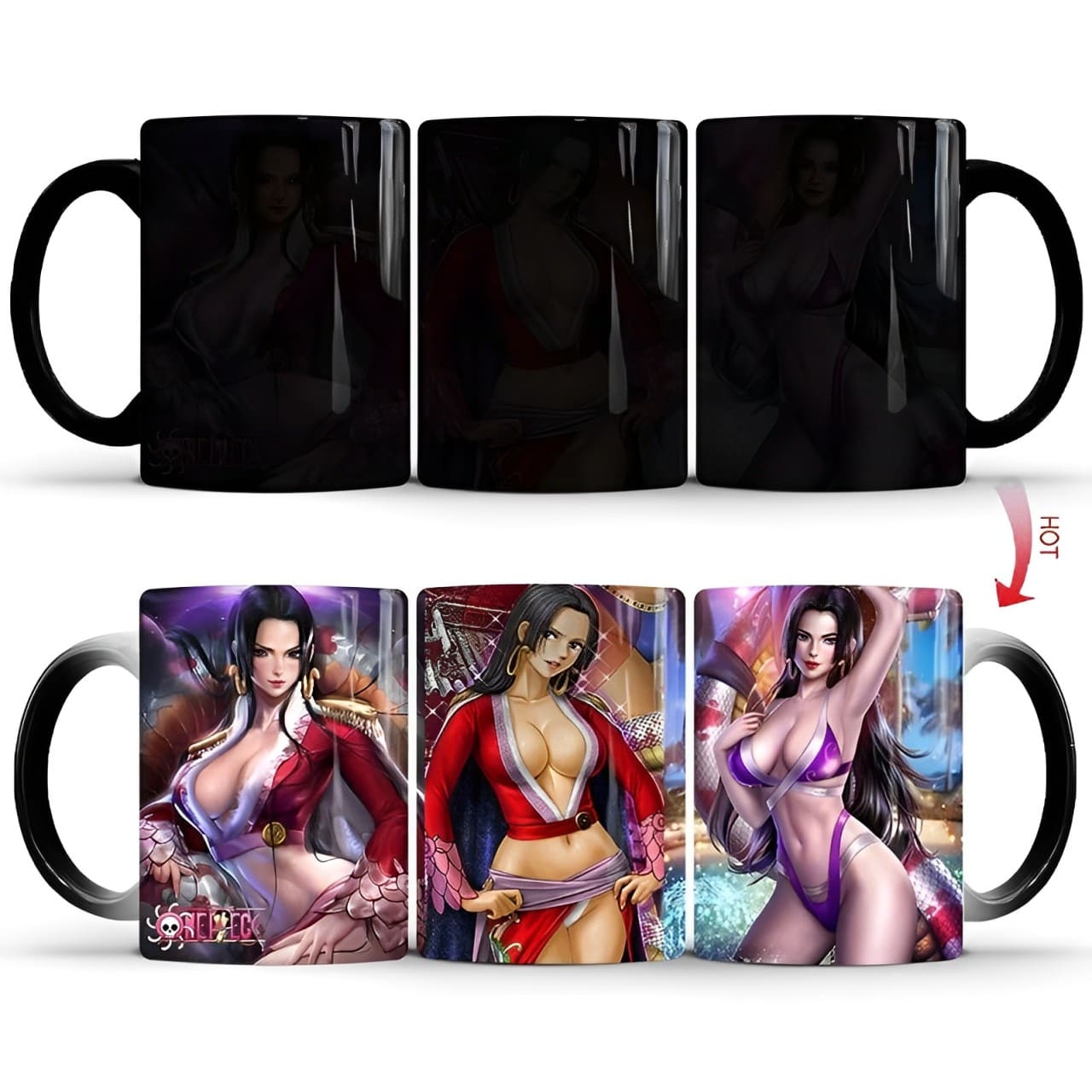 mug one piece thermoreactif boa hancock