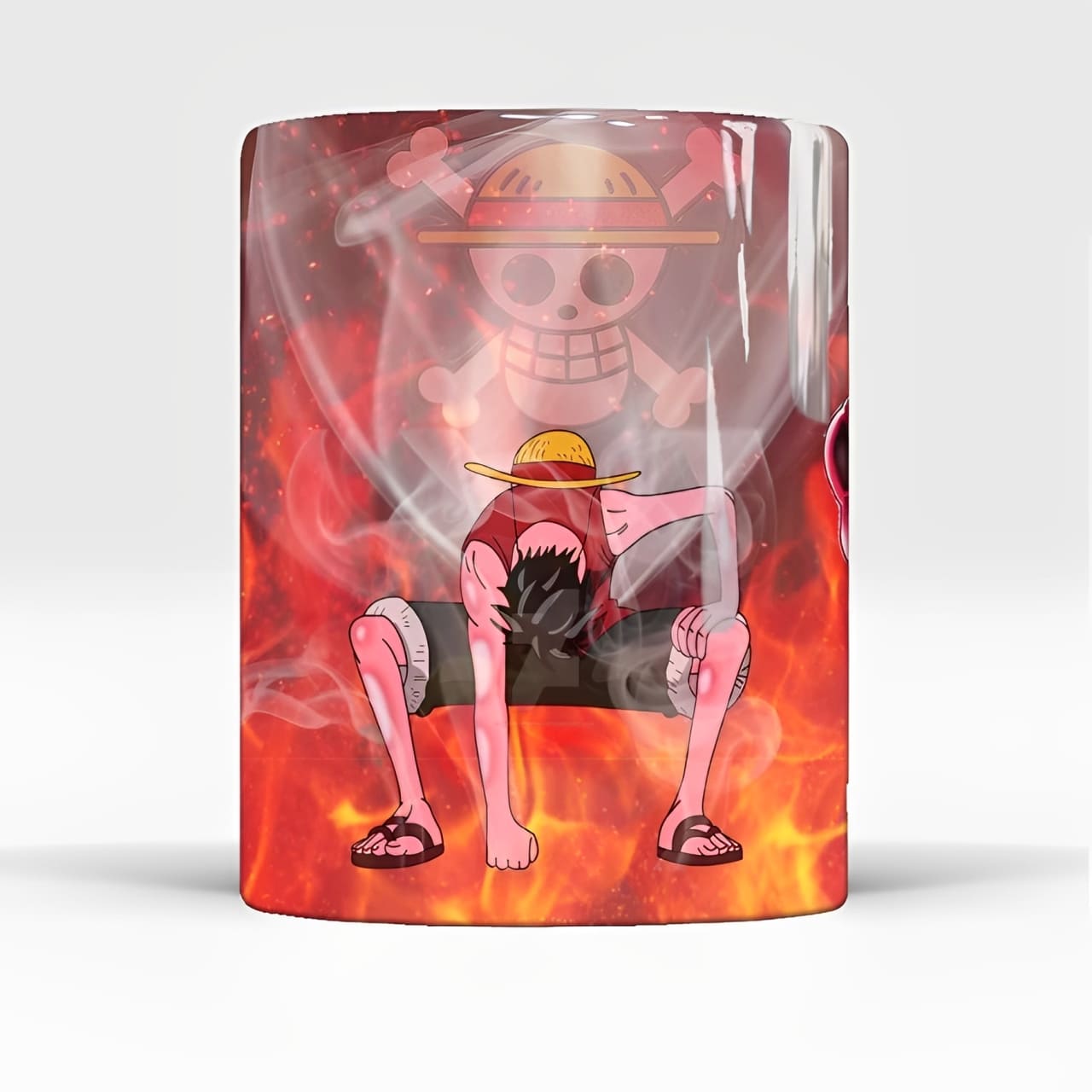 mug one piece thermoreactif luffy gear transformations 3