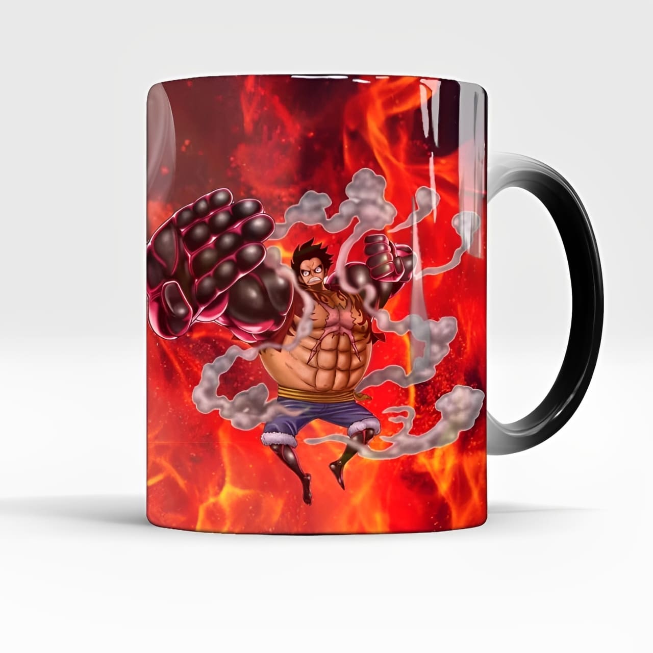 mug one piece thermoreactif luffy gear transformations 4